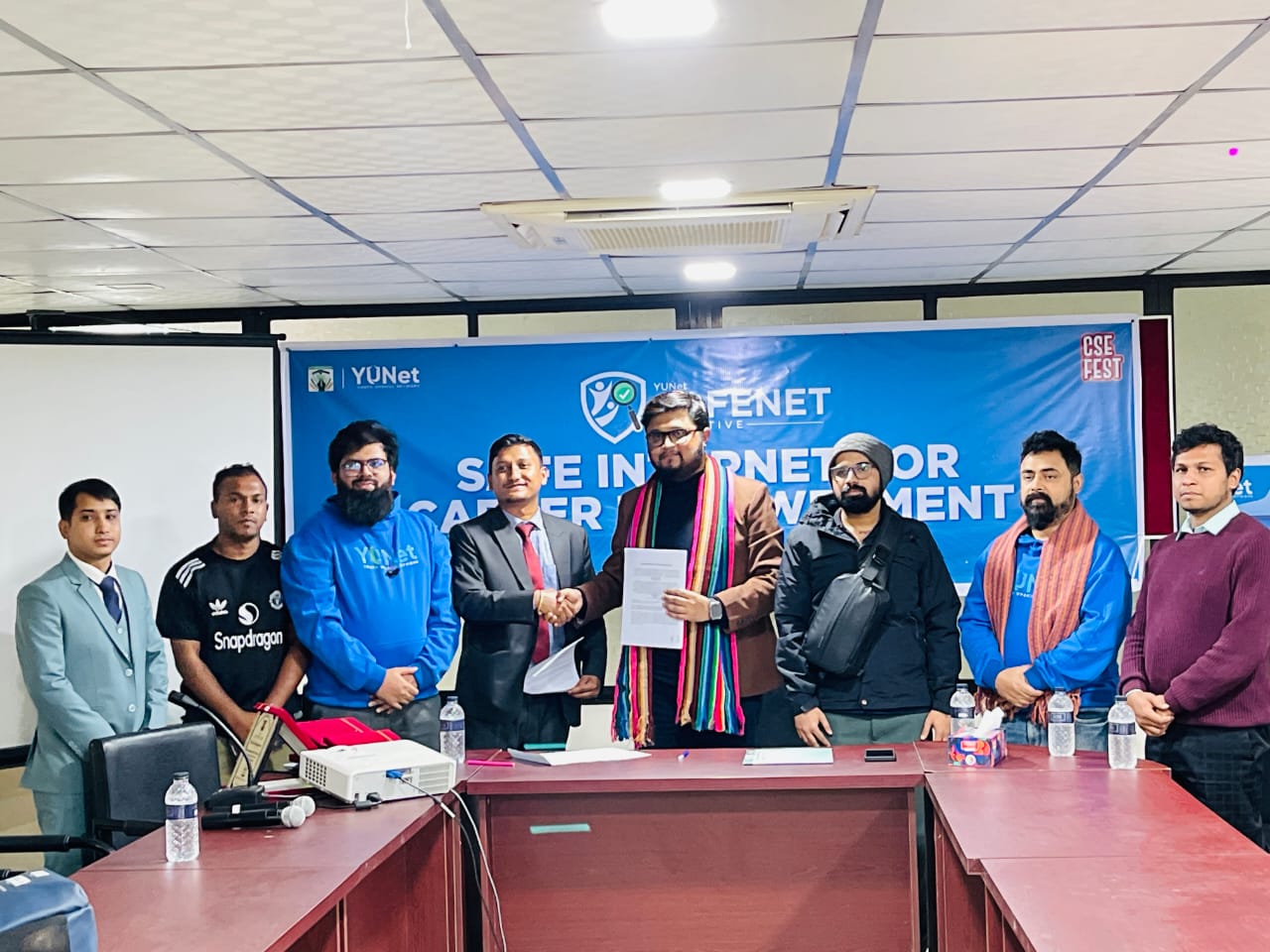 YUNet &Bandarban University CSE Club MoU